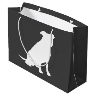 Pit Bull Dog Baby Shower Gender Neutral Large Gift Bag