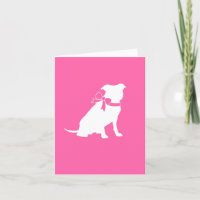 Pit Bull Dog Baby Shower Pink Girl Pitbull
