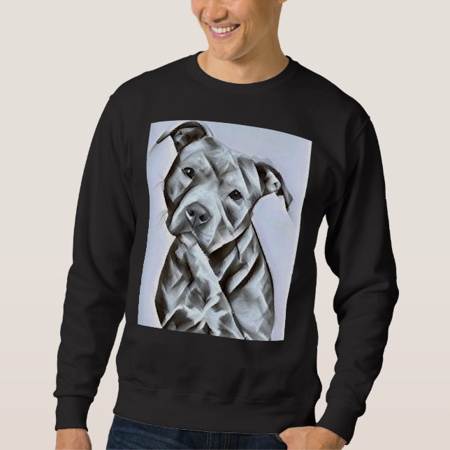 Pit Bull Dog Lover A Beautiful Of A Blue Nose Pit  Sweatshirt (Front)