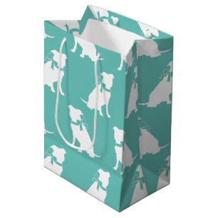 Pit Bull Dog Puppy Pitbull Medium Gift Bag