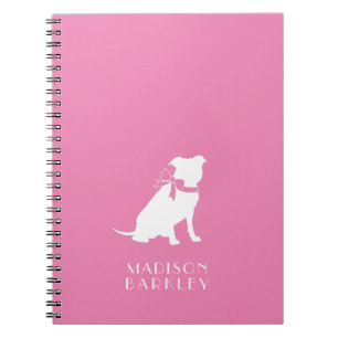 Pit Bull Dog Puppy Pitbull Notebook