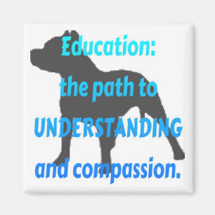 Pit Bull Education Magnet