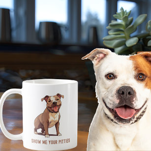 Pit Bull Funny Personalized Coffee Mug