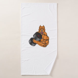 Pit Bull Gym Fitness - Weightlifting Deadlift Body Bath Towel