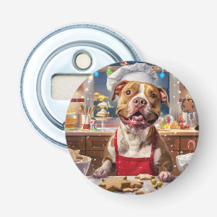 Pit Bull Holiday Baking: Festive Christmas Bottle Opener