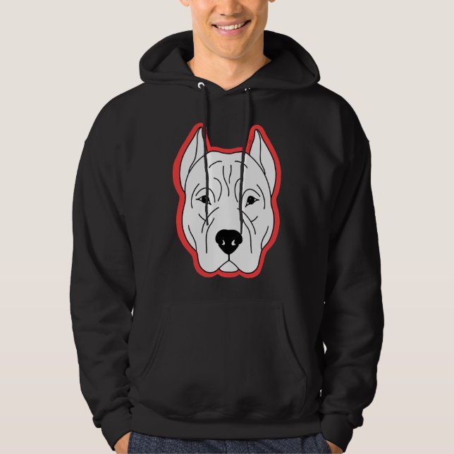 Pit Bull                     Hoodie (Front)