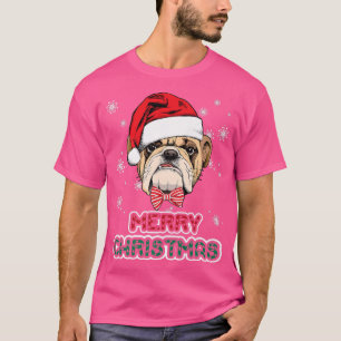 Pit Bull In Santa Hat Ugly Christmas Sweater Funny