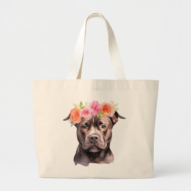 Pit Bull Jumbo Tote (Front)