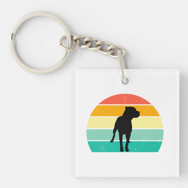Pit Bull   Key Ring (Front)