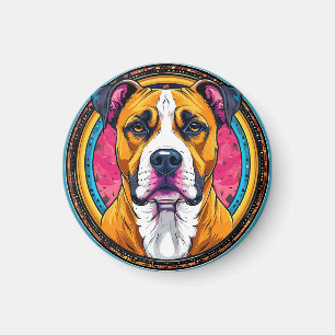 Pit Bull Lover Gift Magnet