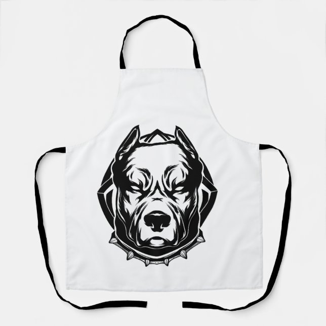 Pit Bull Lovers Apron (Front)