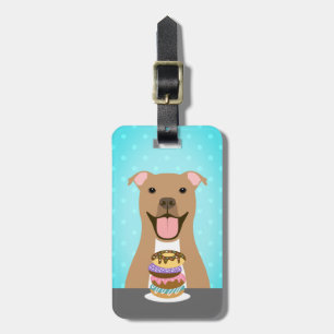 Pit Bull Luggage Tags