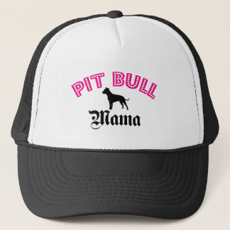 Pit Bull Mama Trucker Hat