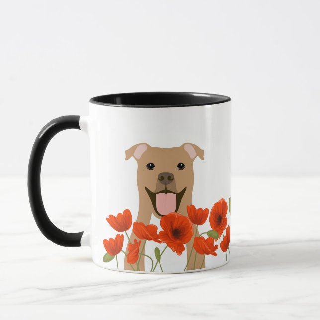 Pit Bull Mugs (Left)