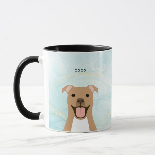 Pit Bull Mugs (Left)