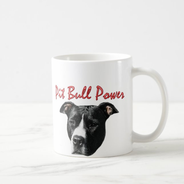 Pit Bull Power Mug (Right)