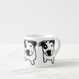 Pit Bull T-Bone Graphic Espresso Cup