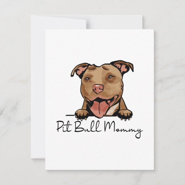 Pit Bull Terrier Mummy (Front)