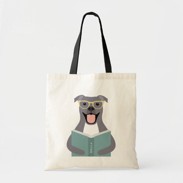 Pit Bull Tote Bags (Front)