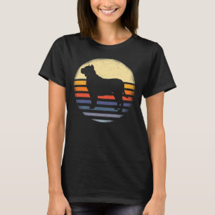 Pit Bull Vintage Retro Dog Pet Animal Pitbull T-Shirt