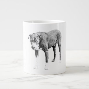 Pit Bull Winter Morning Mug