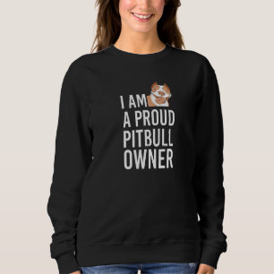 Pit Bull Women Pitbull  Cute Dog Sweatshirt