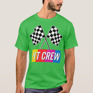 Pit Crew Colourful T-Shirt