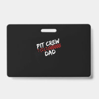 Pit Crew Dad T-Shirt Hosting Race Car Birthday