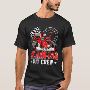 Pit Crew Glam ma Of The Birthday Boy Mother s Day T-Shirt
