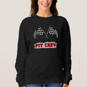 Pit Crew Hosting Race Car Parties Parents Sweatshirt