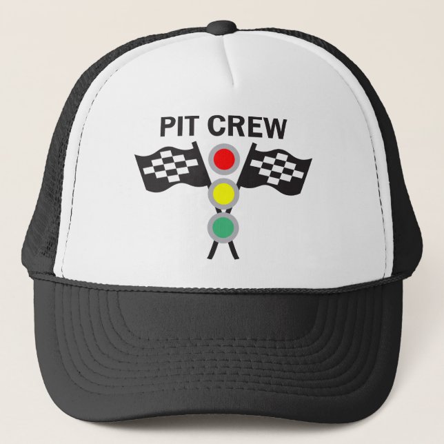 Pit Crew Trucker Hat (Front)
