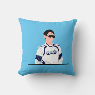 Pit Hunter Throw Pillow
