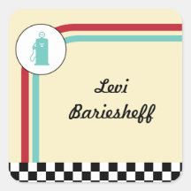 Pit Lane 3" Label
