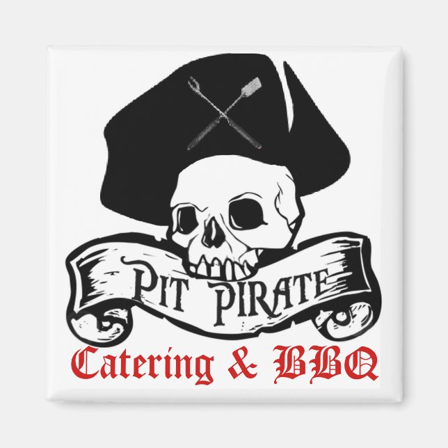 Pit Pirate Magnet (Front)