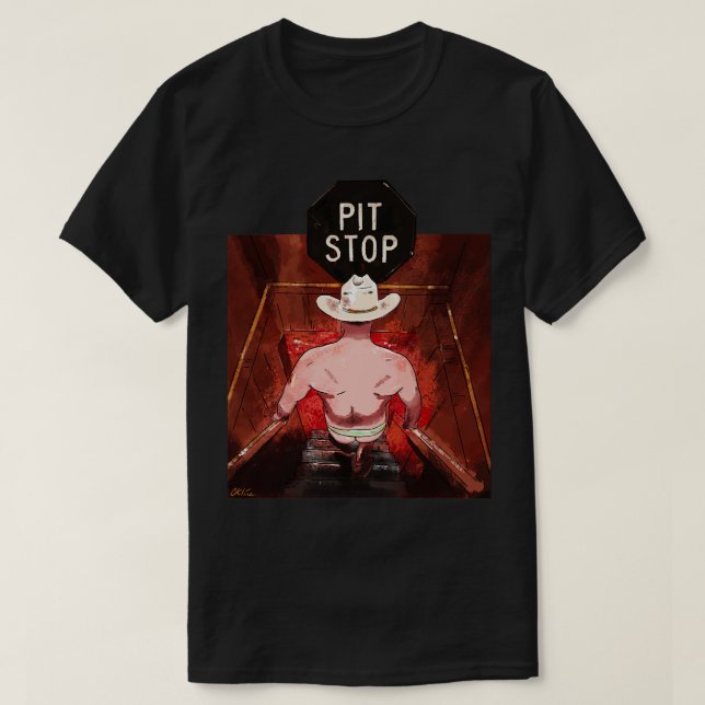 Pit Stop T-Shirt (Design Front)