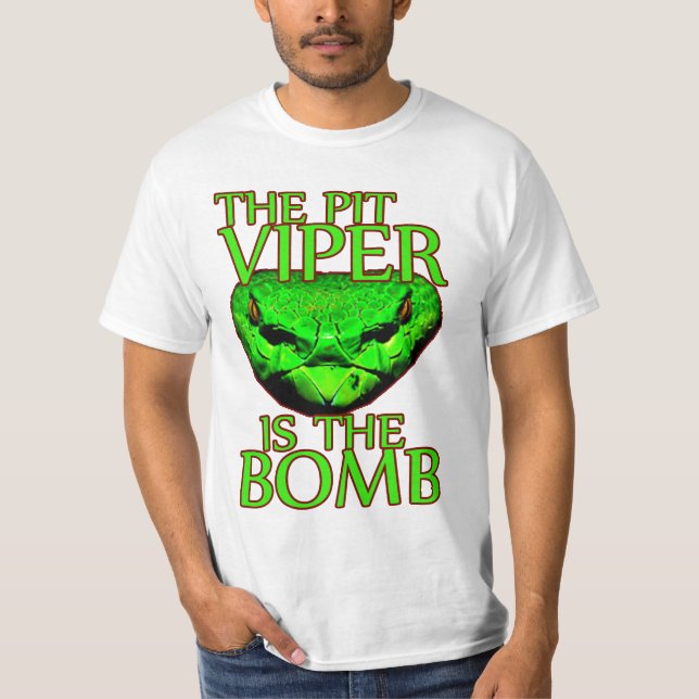 Pit Viper is the Bomb funny nerd t-shirt (Front)