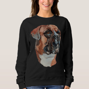 Pitbull Artwork Sketch Sweatshirt