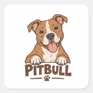 Pitbull Awareness Month Sticker October