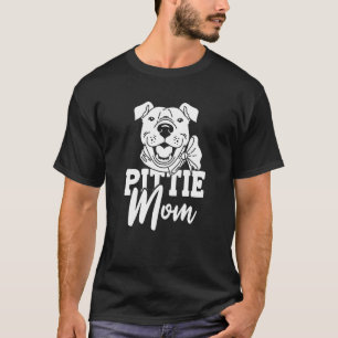 Pitbull Ban Mother Dog Breed Pittie Mum T-Shirt