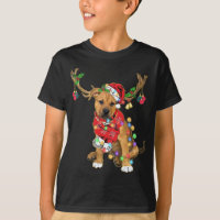 Pitbull boxer mix Gorgeous Reindeer Christmas Ligh