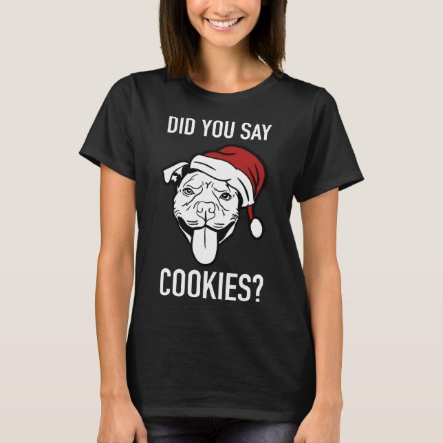 Pitbull Christmas    T-Shirt (Front)