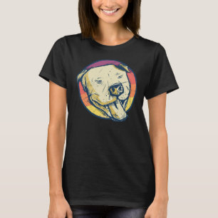Pitbull Cute Retro Pittie T-Shirt