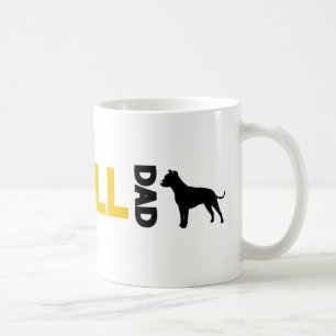 Pitbull Dad Coffee Mug