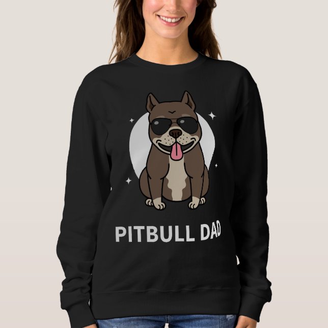 Pitbull Dad            Sweatshirt (Front)