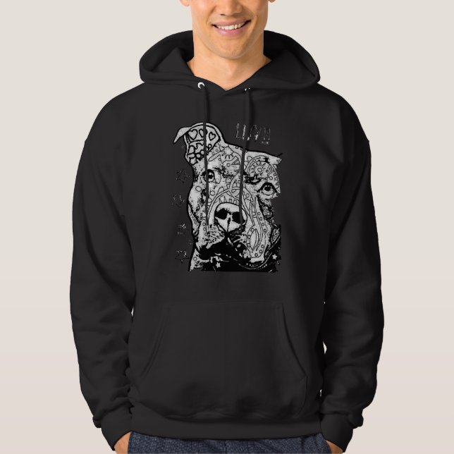 Pitbull Decree Pit Bulls S Hoodie (Front)
