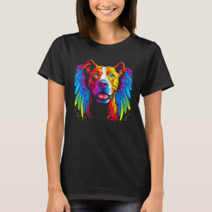 Pitbull Dog Angel Wings T-Shirt