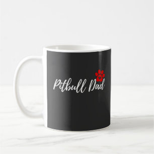 Pitbull Dog Dad Gift for Dog Lovers Coffee Mug