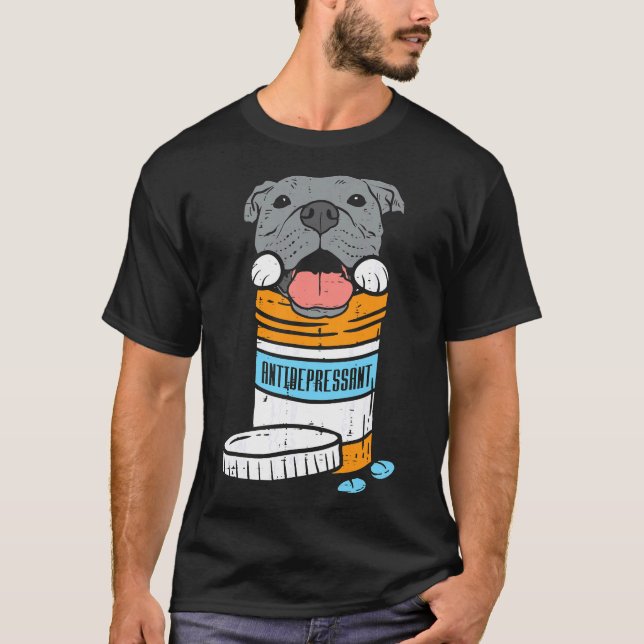Pitbull Dog Essential 64 T-Shirt (Front)