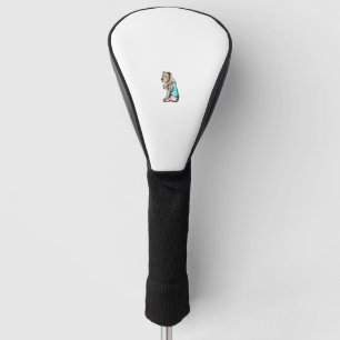 Pitbull Dog I Love Daddy Tattoo Funny Daddy Pitbul Golf Head Cover