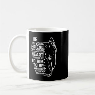 Pitbull Dog Inspirational Pitbull Dog Devotion 485 Coffee Mug